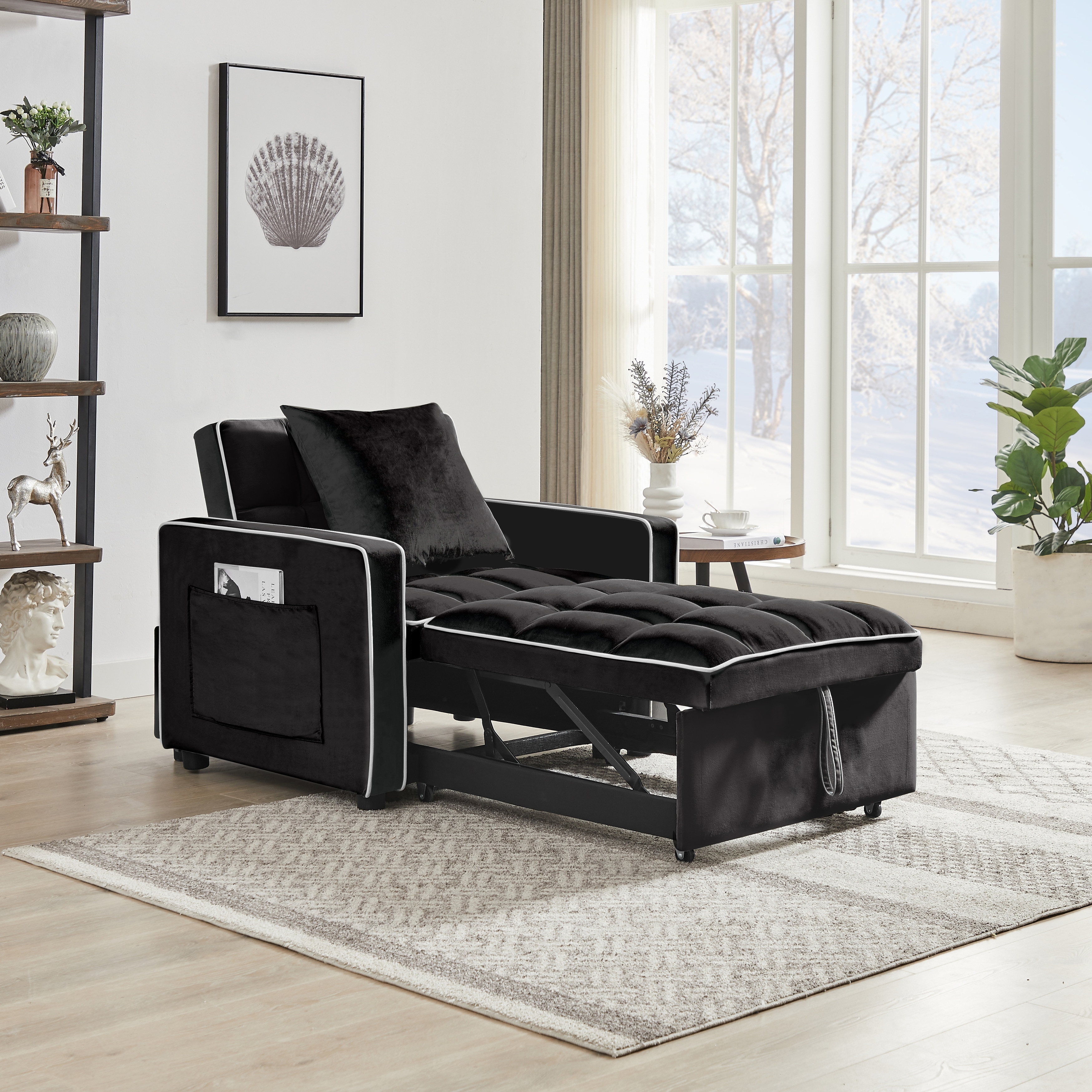 Back recliner best sale for bed
