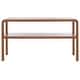 preview thumbnail 5 of 20, SAFAVIEH Home Collection Omara 2 Tier Console Table - 53" W x 17" D x 30" H