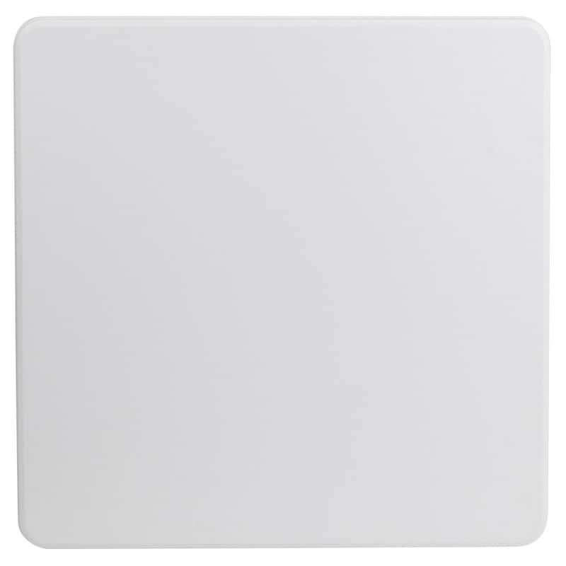 2.85-Foot Square Plastic Folding Table - Event Folding Table - 34.25"D x 34.25"W x 29.5"H