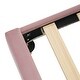preview thumbnail 50 of 66, Velvet Upholstered Platform Bed Smart LED Bed Frame with Adjustable Height Headboard, Noise-Free Slat Support for Night's Sleep