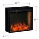 preview thumbnail 9 of 7, SEI Furniture 23" Smart Electric Firebox w/ Remote Control