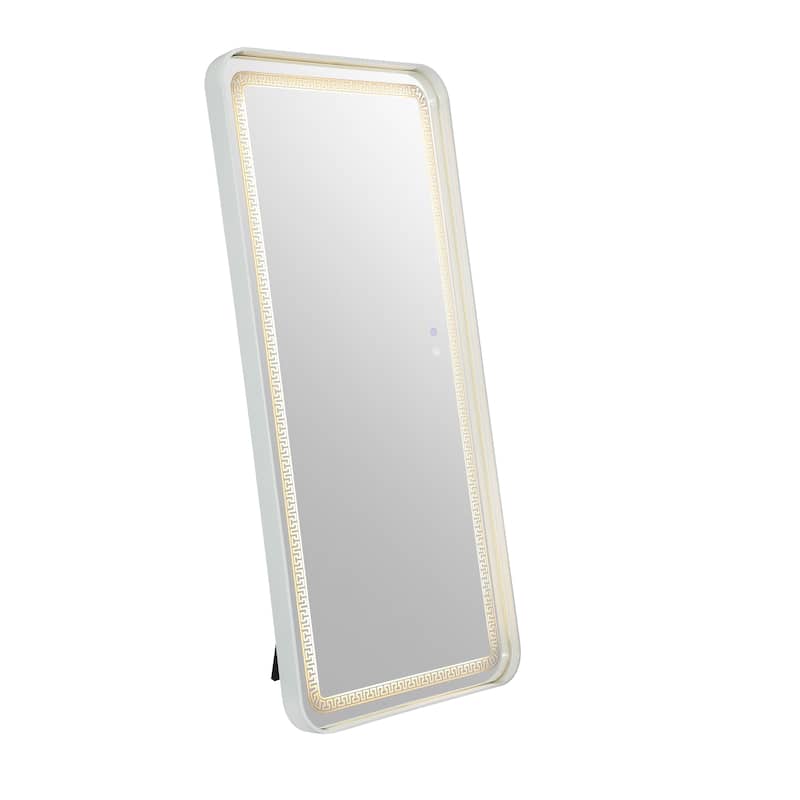 Furniture of America Inez Glam 71-inch Full Length Mirror with LED and Bluetooth Speaker