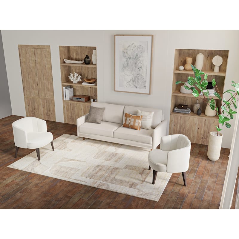Bashian Jairos Camel Transitional Area Rug