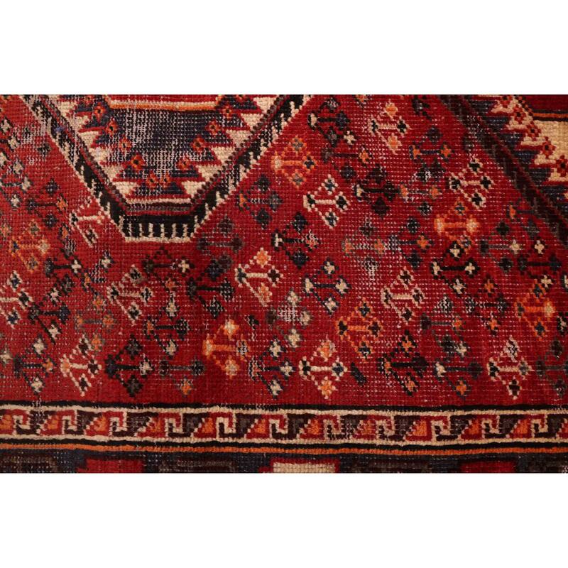 ECARPETGALLERY Hand-knotted Konya Anatolian Red Wool Rug - 5'1 x 10'1
