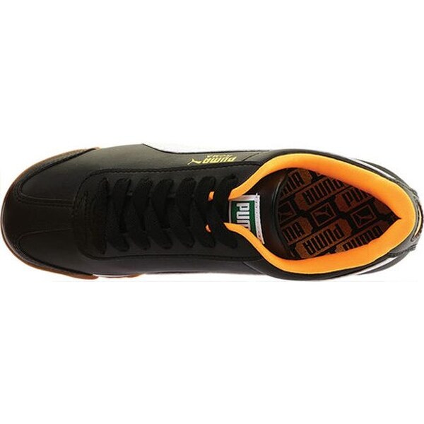 puma black orange pop