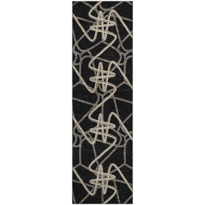 Premium Washable Super Soft Modern Maze Mayfield Rug