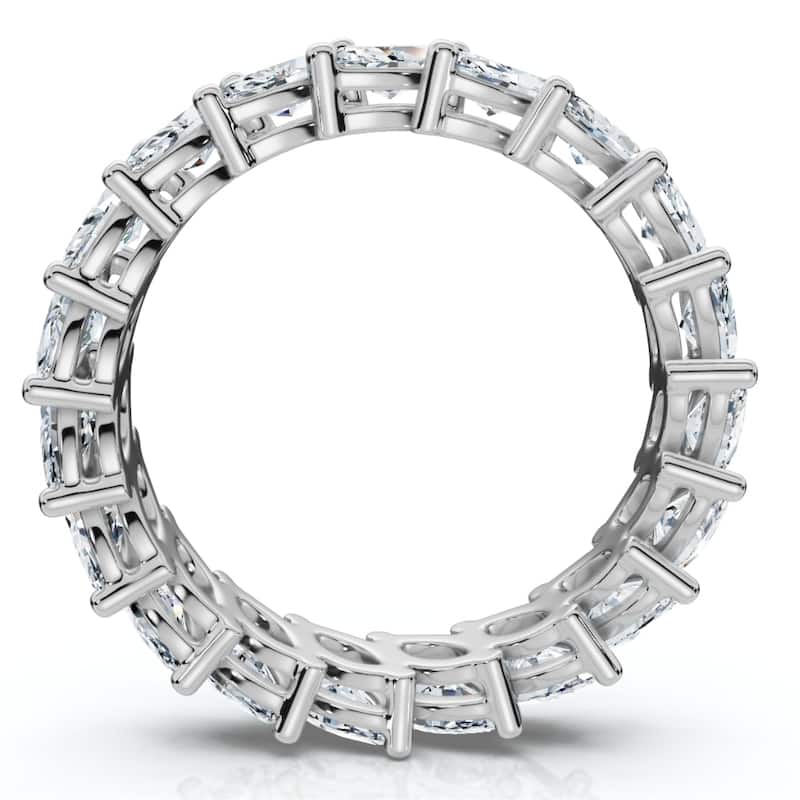 3Ct Marquise Diamond Eternity Ring Gold Lab Grown