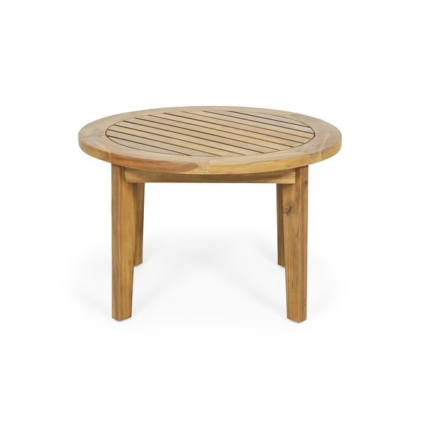 Sherwood Outdoor Acacia Wood Coffee Table by Christopher Knight Home