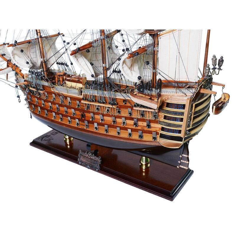 HMS Victory Limited Edition Downwind Full Sails Only 100 Units Produced Admiral Line