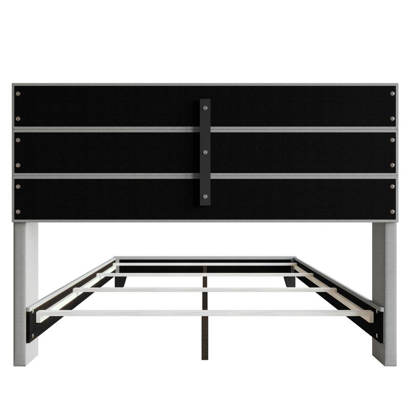 Clayfell Niles Upholstered Panel Bed