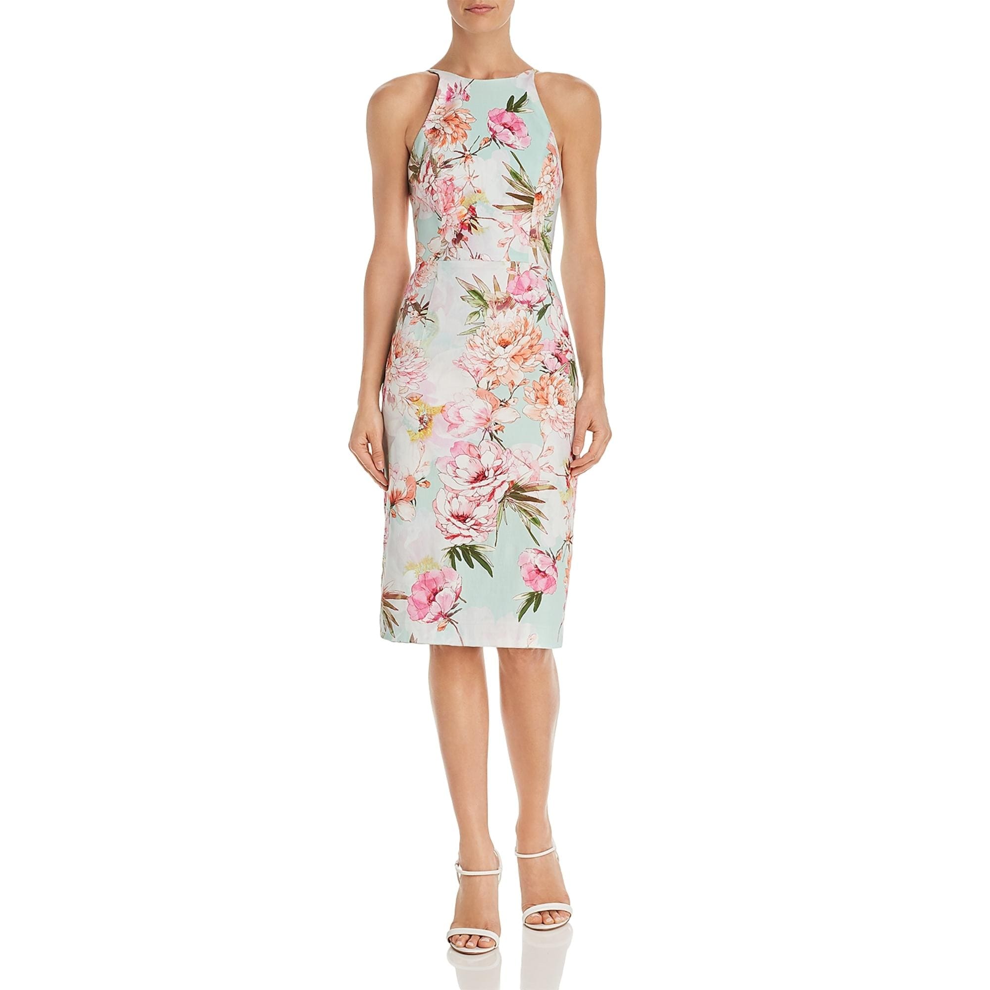 black halo montego sheath dress