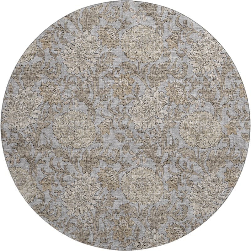 Premium Washable Super Soft Floral Mayfield Rug