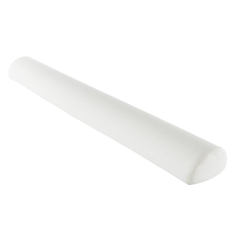 Toddler Bed Bumper - Mattress Barrier Cushion for Twin, Full, Queen, and King Beds - Washable Cover by Bluestone (White) - White