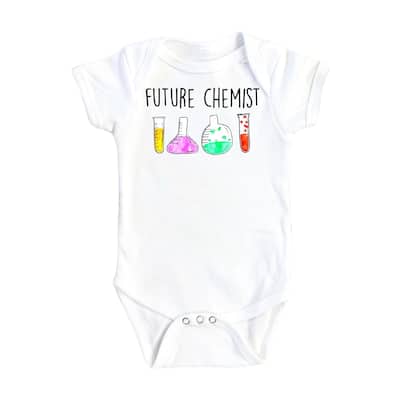 Science - Baby Boy Girl Clothes Infant Bodysuit Funny Cute Newborn 1E