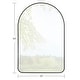 preview thumbnail 10 of 35, Modern Thin Frame Wall-Mounted Hanging Bathroom Vanity Mirror
