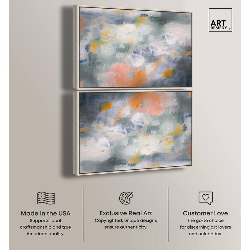 Cloudborn Glow II Canvas by Art Remedy