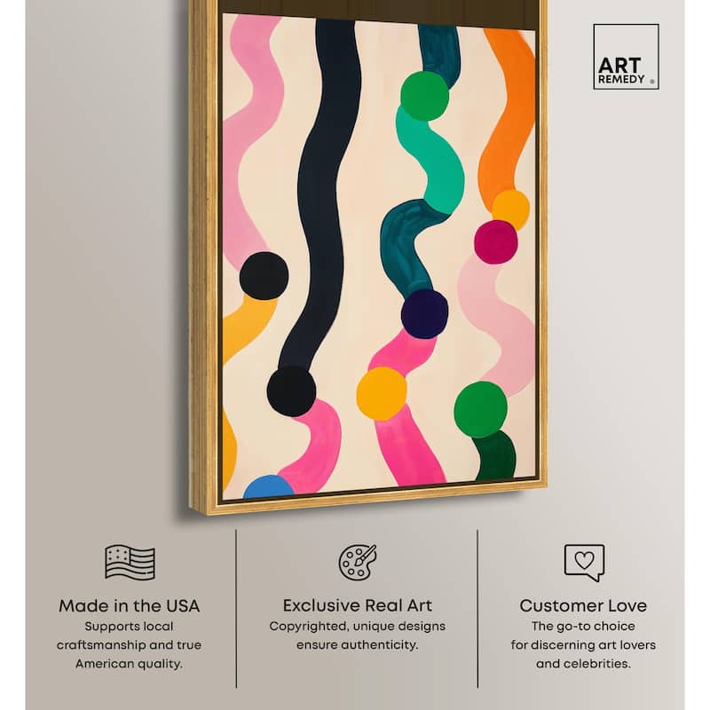 Pearl Colors II Canvas by Art Remedy