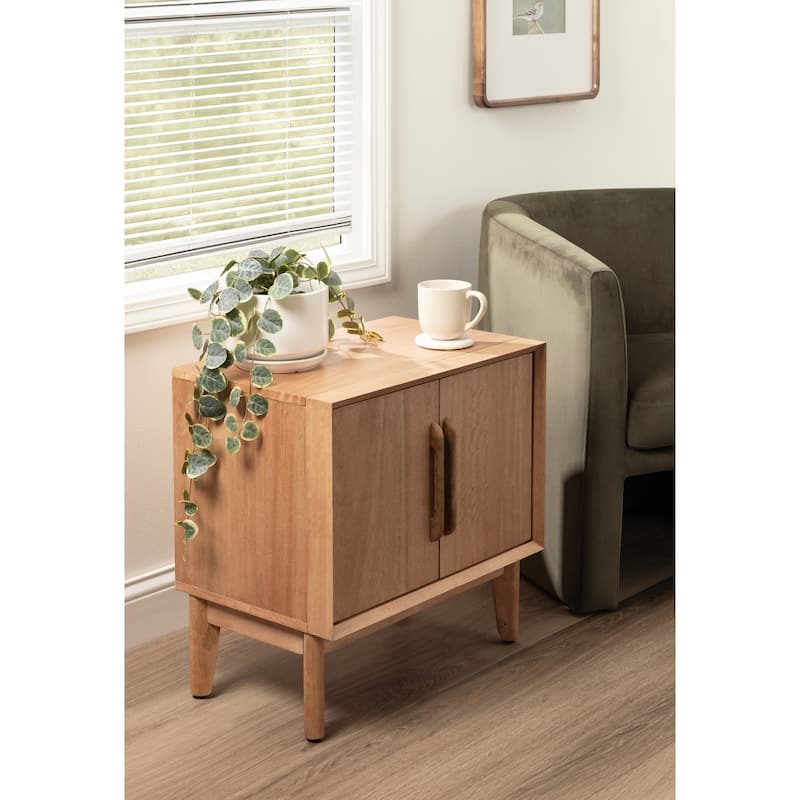 Kate and Laurel McCutcheon Side Table with Storage