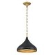 preview thumbnail 5 of 7, Minka Lavery 3931 Cedar Lane 13" Wide Pendant with a Steel Shade