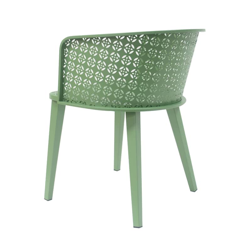 Christopher Knight Home - Milan Durable Outdoor Dining Chair Set for Stylish Gatherings