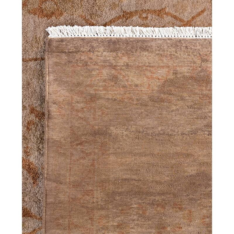 Overdyed One-of-a-Kind Hand-Knotted Area Rug - Beige - 6' 4" x 8' 9"