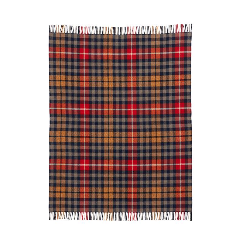 Pendleton Hickory Navy Rust Fireside Throw