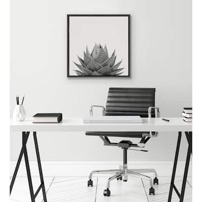 Kate and Laurel Sylvie Haze Framed Canvas by The Creative Bunch Studio