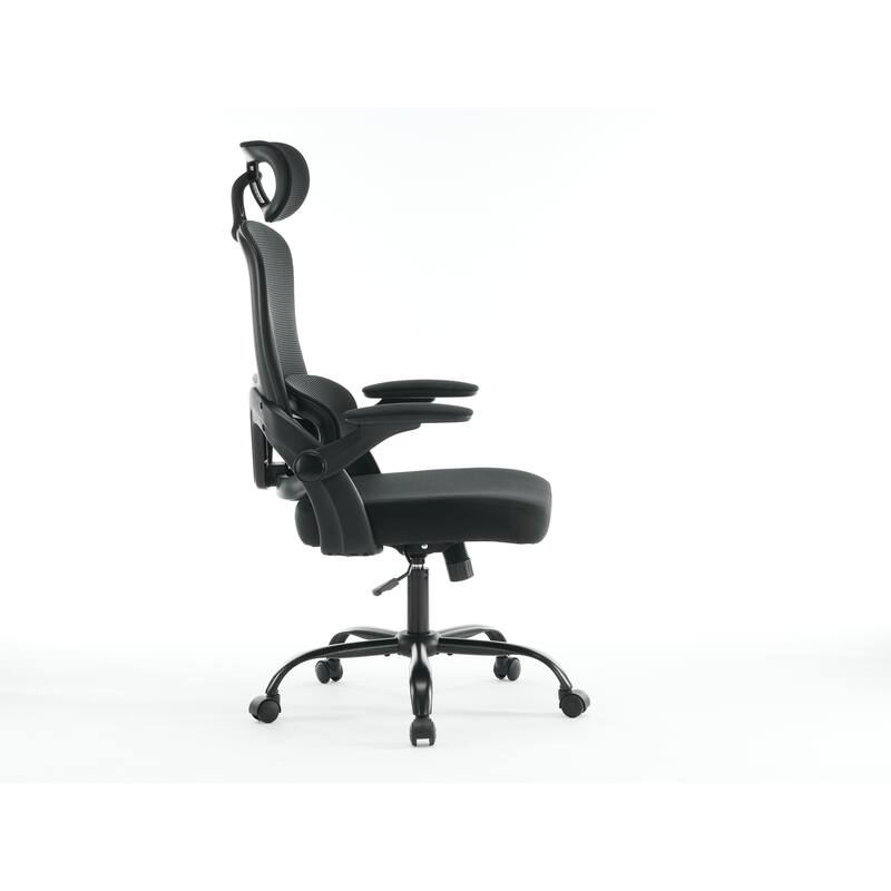 Ergonomic Mesh Office Chair,High Back Desk Chair with 3D Armrests,Swivel Computer Task Chair with Adjustable 2D Headrest