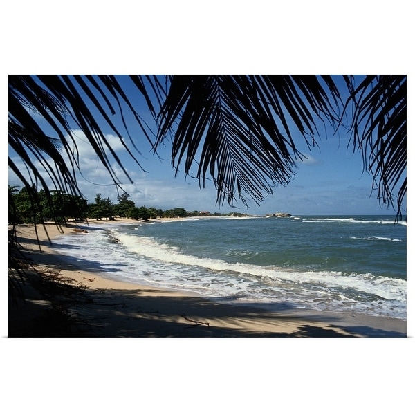 "Haitian Beach" Poster Print