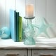 preview thumbnail 1 of 2, 10" Clear Resin Ocean Candle Holder