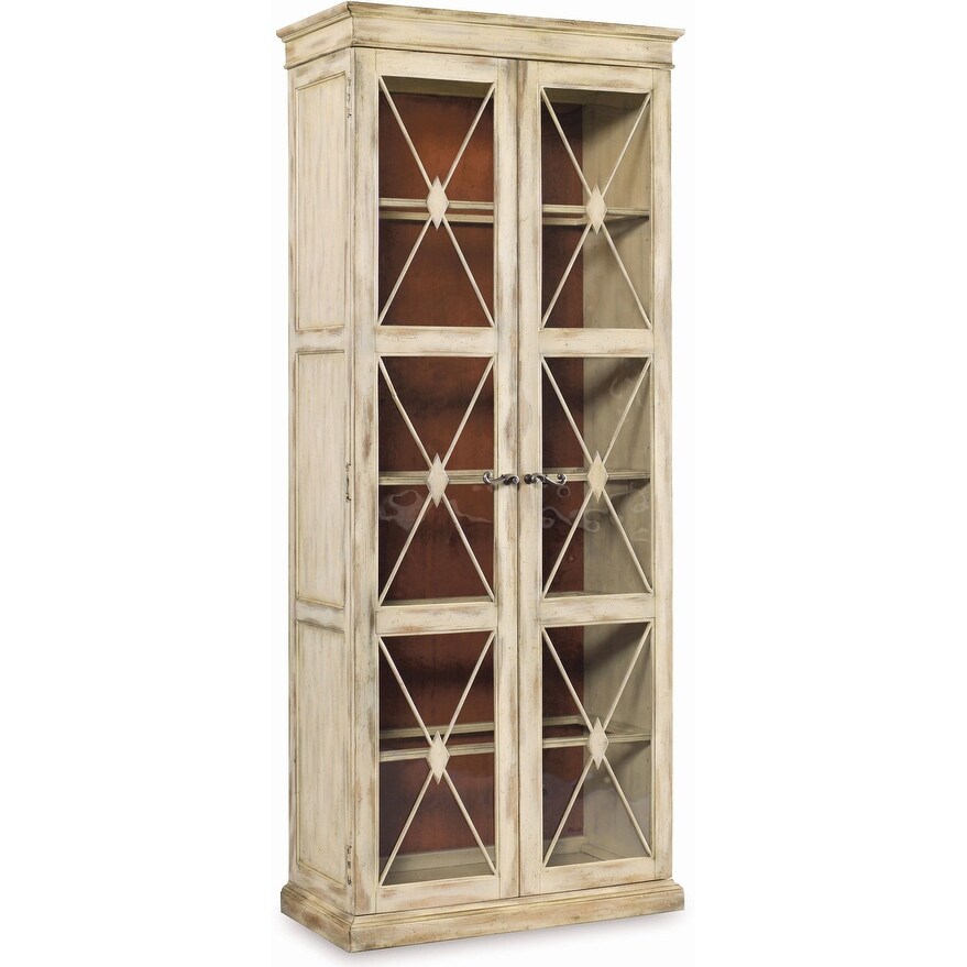 Shop Hooker Furniture 3002 50002 35 Wide Oak Wood Display Cabinet