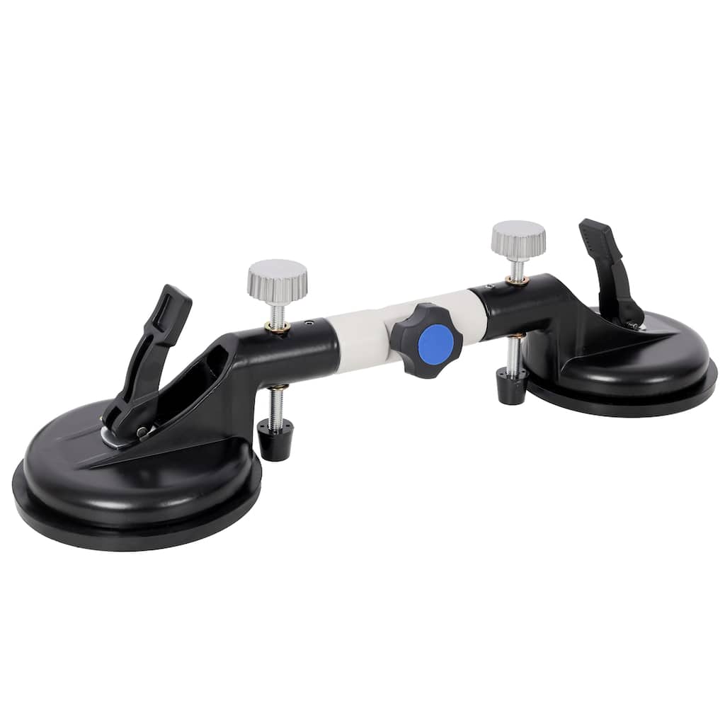 3-in-1 Adjustable angles 90-270 degrees Suction Cup Tool for Seam Joining - Black