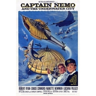★☆ 新品！Captain Nemo サンダウナーズ Captain Nemo And The Underwater City Movie Poster (11 X 17