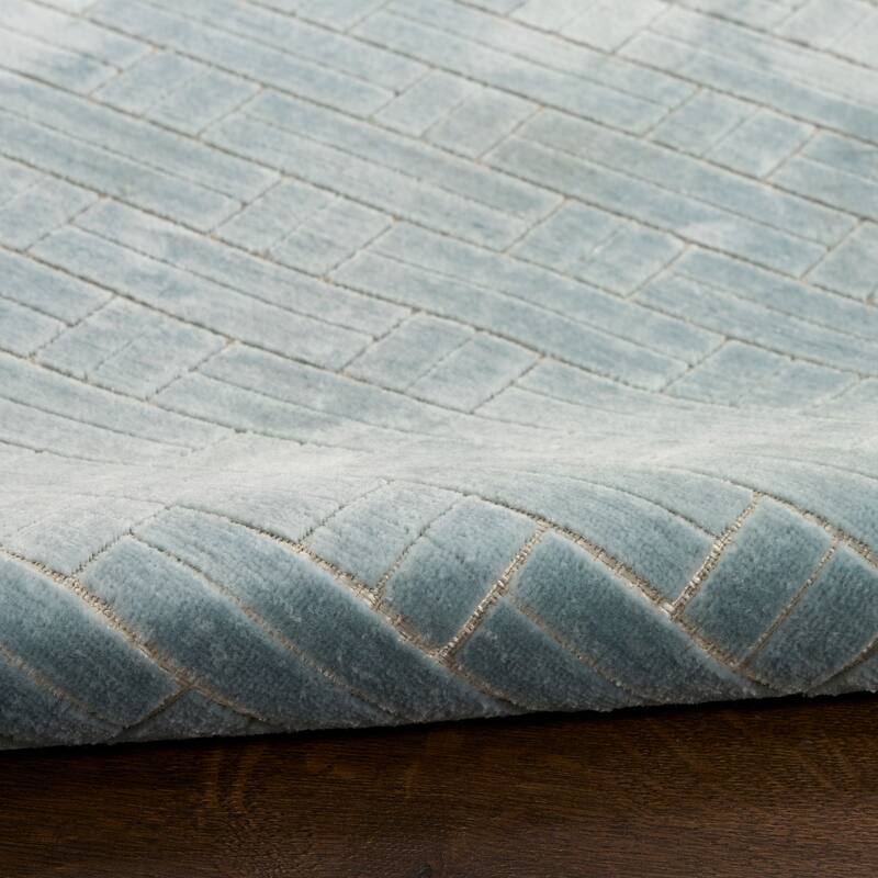 Nourison Washable Charm Indoor only Modern Geometric Area Rug