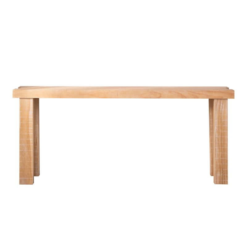 Narrow Entryway Table Long Sofa Table Natural Wood Console Table