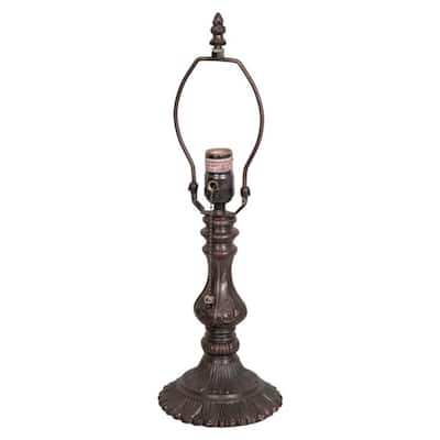 Meyda Tiffany 10081 Shell 10" Tall Lamp Base