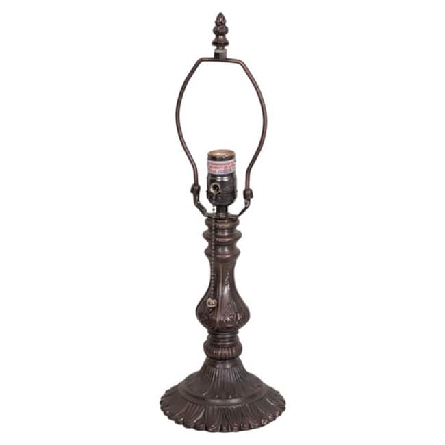 Meyda Tiffany 10081 Shell 10" Tall Lamp Base