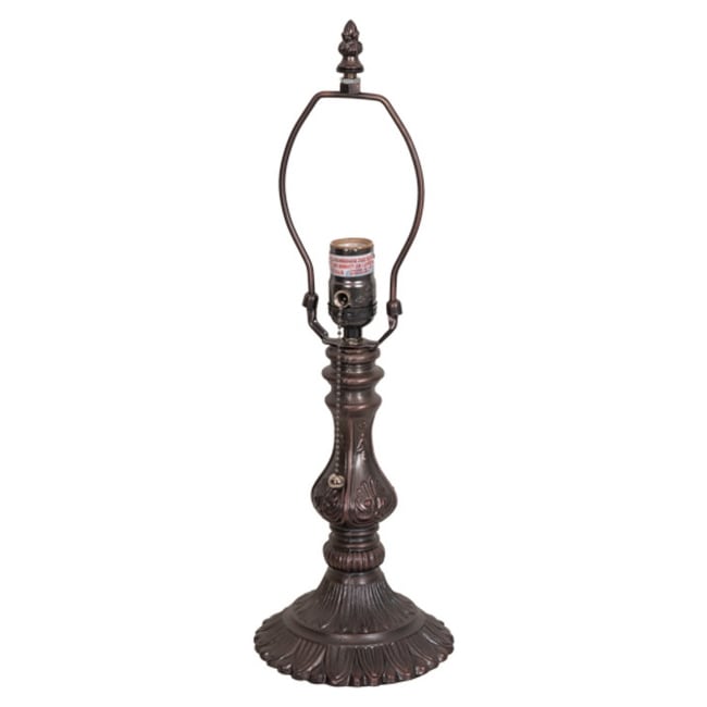 Meyda Tiffany 10081 Shell 10" Tall Lamp Base