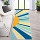 preview thumbnail 2 of 6, Garvee Rainbow Sol Kids Area Rug