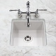 preview thumbnail 2 of 13, Houzer PTB-2020 Platus 19-1/8" Undermount Single Basin Fireclay Bar