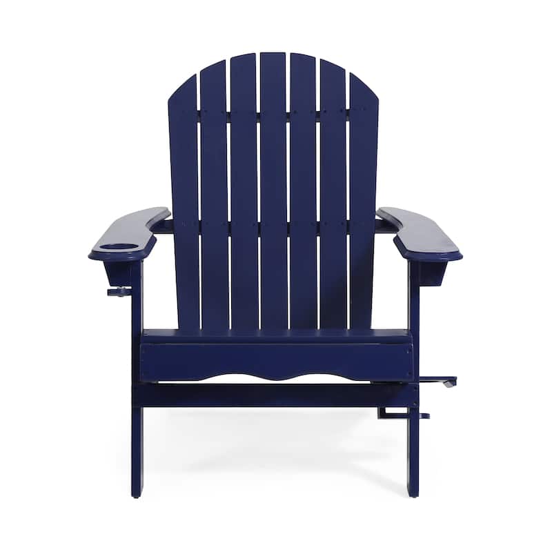 Bellwood Acacia Wood Folding Adirondack Chair by Christopher Knight Home