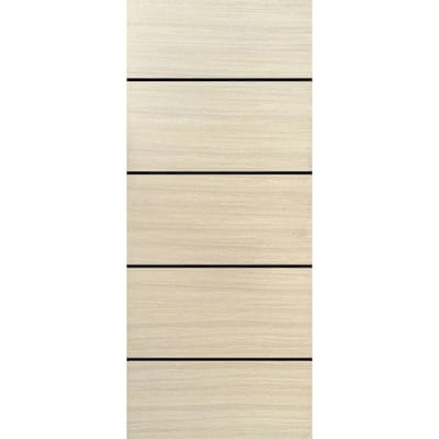 Slab Barn Door Panel 28x80 Planum 0015 Natural Veneer Sturdy Finished
