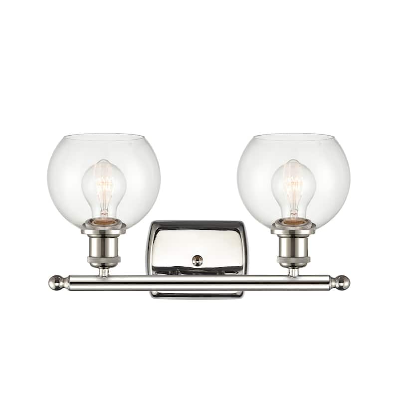 Innovations Lighting 516-2W-9-16 Athens Vanity Athens 2 Light 16" Wide