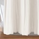 preview thumbnail 52 of 61, Lush Decor Two-tone Linen Button Shower Curtain