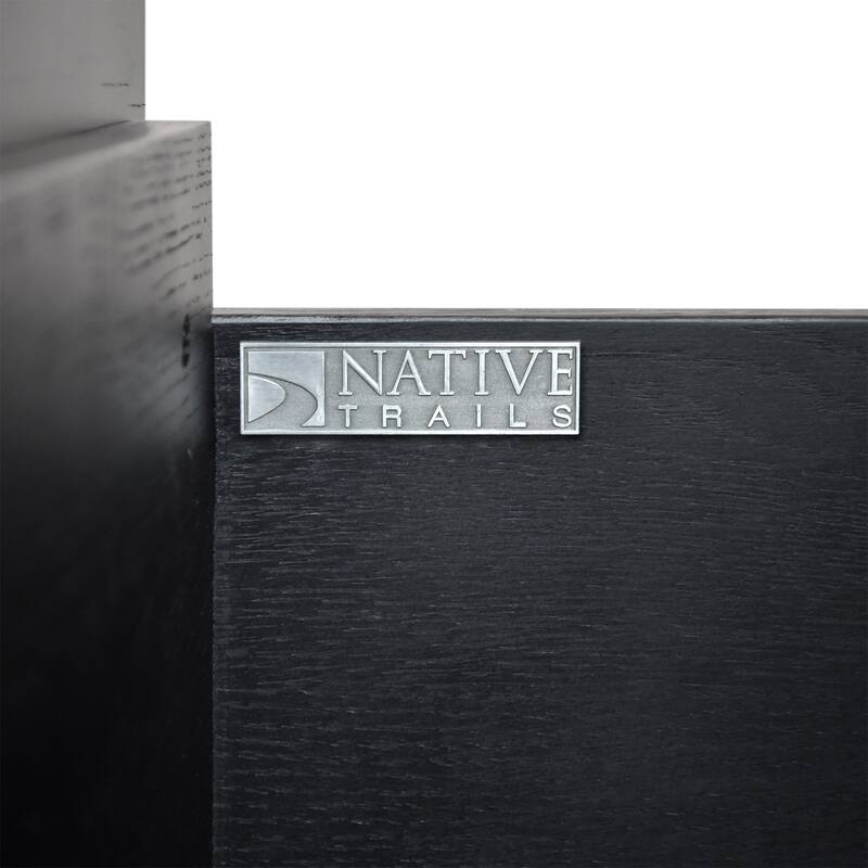 Solace Oak Vanity with Concrete Shelf (Base Only)