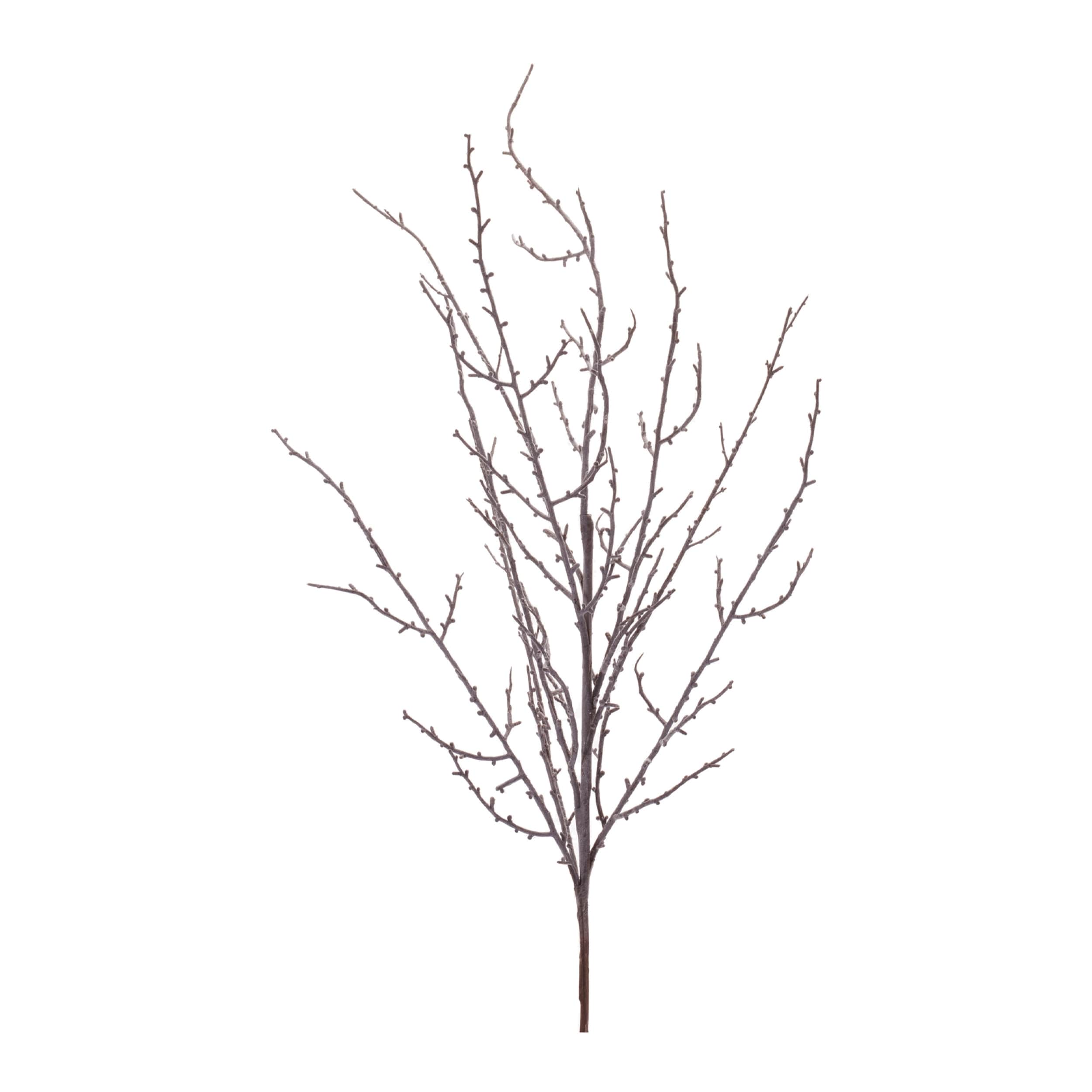Frosted Snowy Twig Branch (Set of 4)