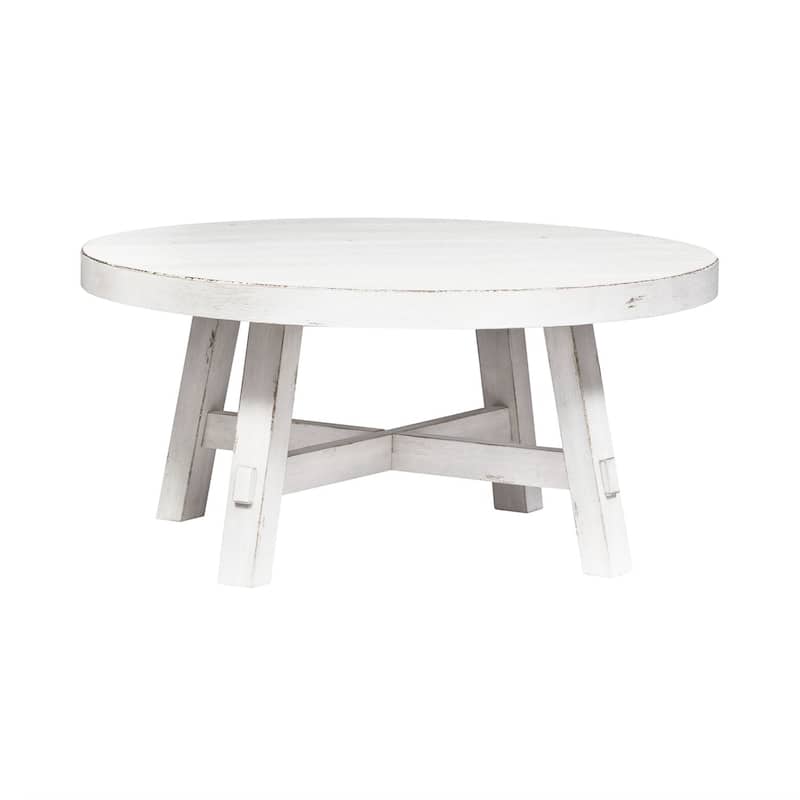 Modern Farmhouse Flea Market White Distressed 3 Piece Set
