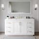 Option White / White Quartz Top / Brushed Gold Hardware