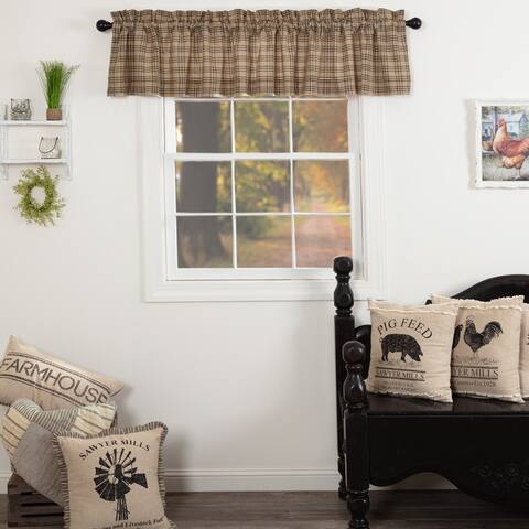 Sawyer Mill Plaid Valance