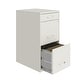 preview thumbnail 5 of 4, Space Solutions 18" Deep 3 Drawer Metal File Cabinet, Pearl White